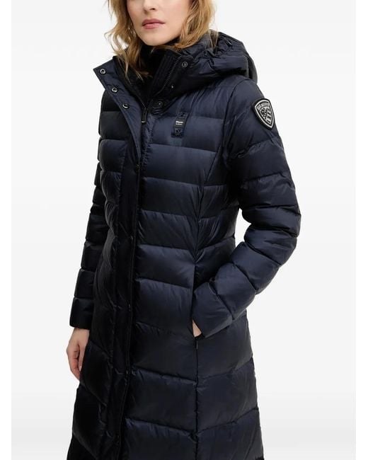 Blauer Blue Hooded Padded Jacket
