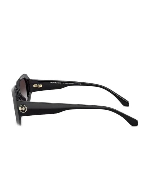 Michael Kors スクエアフレーム サングラス Black