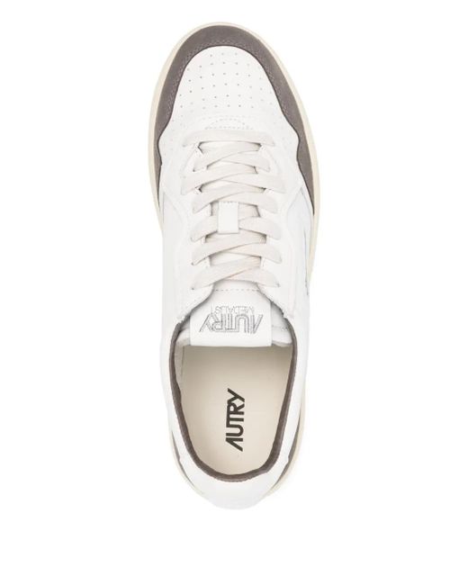 メンズ Autry Medalist Low Sneakers White