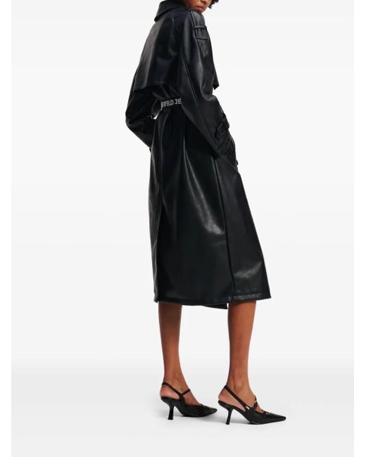 Trench di Karl Lagerfeld in Black