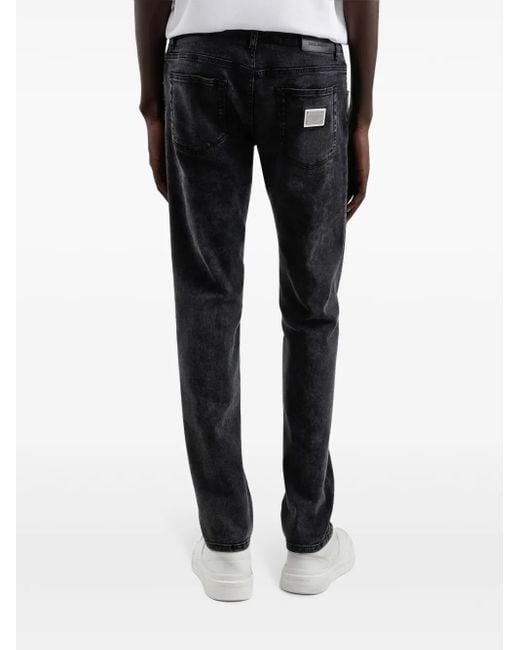 Dolce & Gabbana Black Slim Jeans for men