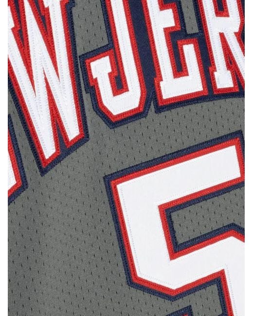 Mitchell & Ness Gray "Nba New Jersey Nets 2004 Jason Kidd" Alt Jersey for men