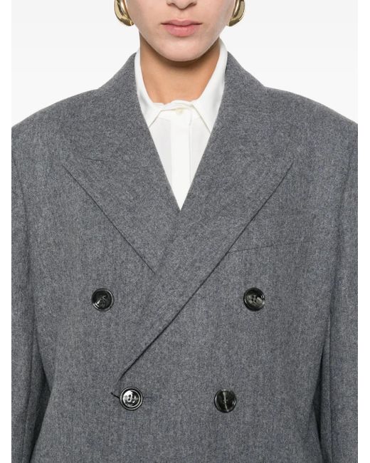 AMI Gray Wool Blazer