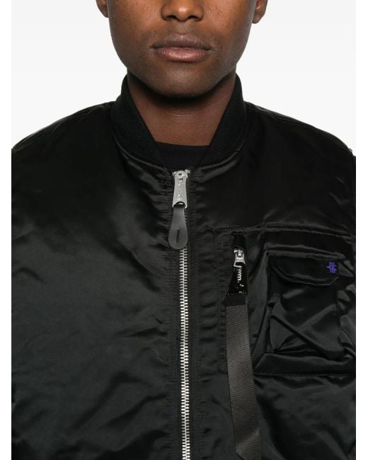 Alpha Industries Weste mit Reißverschluss in Black für Herren