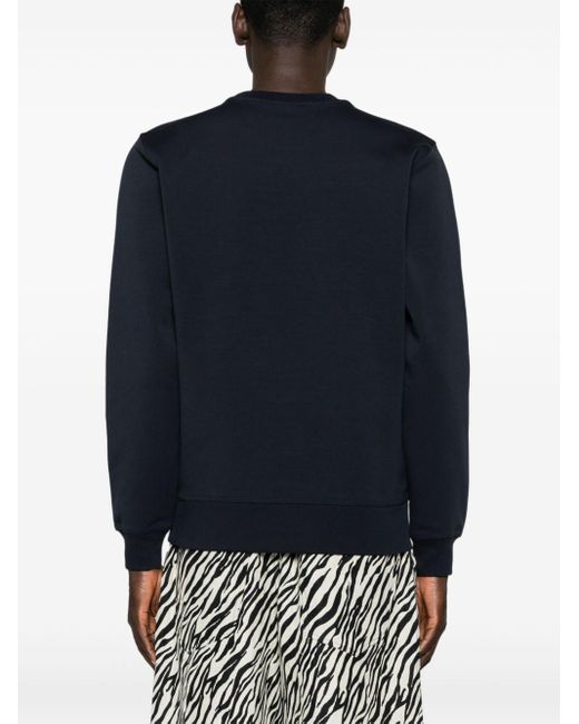 PS by Paul Smith Blue Crew-neck Long-sleeve Sweatshirt for men