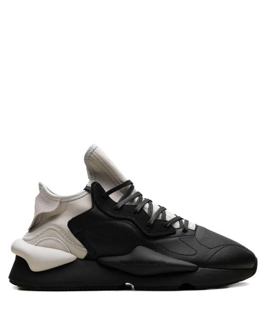 Y-3 Black Kaiwa /Talc" Sneakers for men