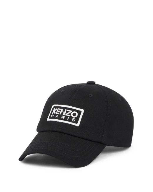メンズ KENZO ロゴ キャップ Black