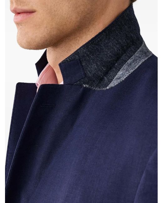 Hackett Blue Single-Breasted Suit for men