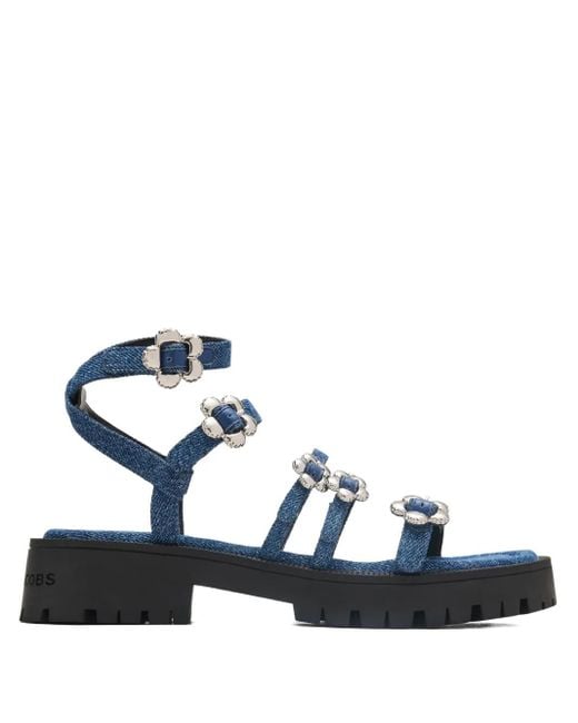 Sandali Denim The Daisy di Marc Jacobs in Blue