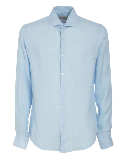 Paul & Shark Button-Up Overhemd in het Blue voor heren