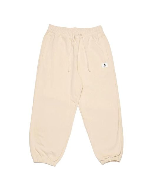 Nike White Flight Fleece Track Pants
