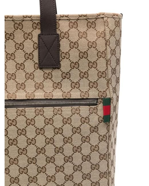 Gucci Natural Large Gg Tote Bag for men