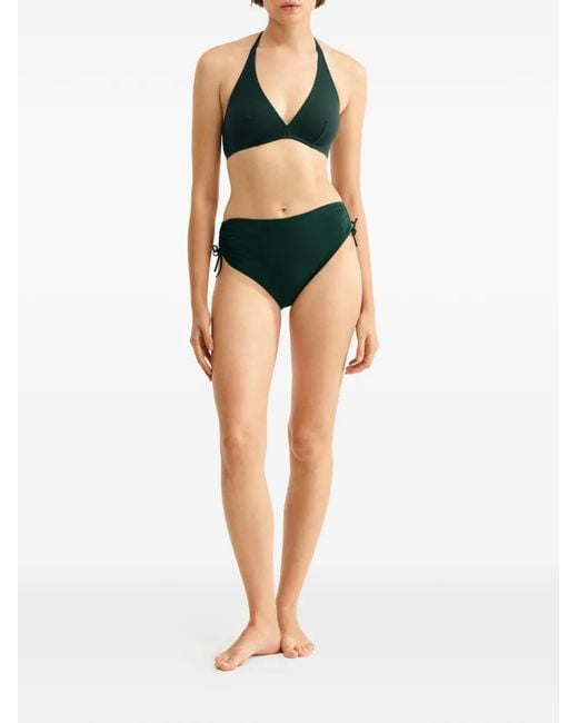 Eres Green Sofia Mid-Rise Bikini Briefs