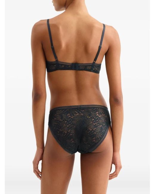 Eres Gray Cerise Full-Cup Bra