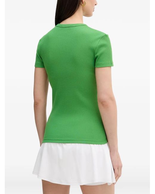 Lacoste Green Logo-Patch T-Shirt