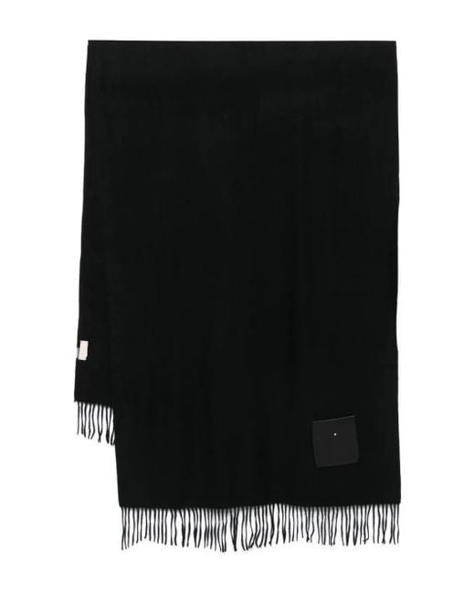 Bufanda con flecos Liu Jo de color Black