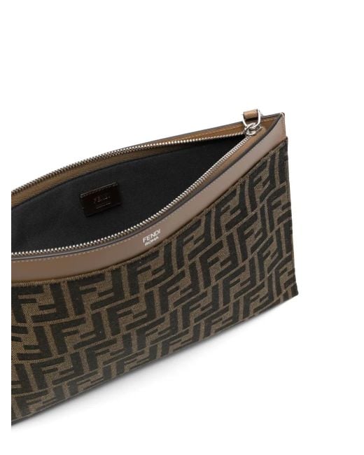 Bolso de mano con monograma Fendi de hombre de color Gray