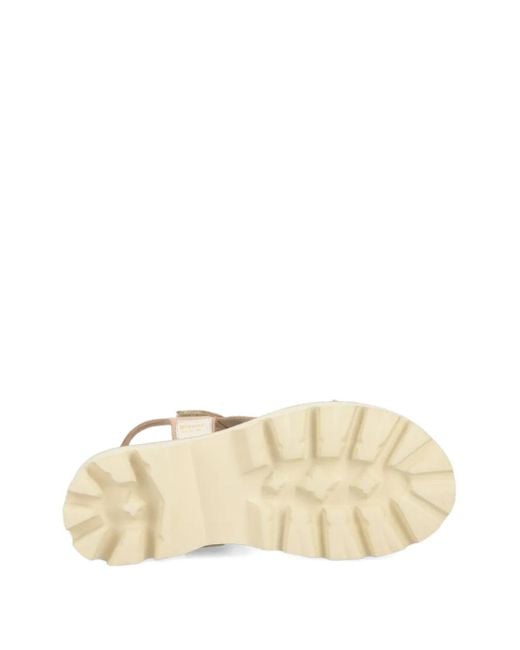 Blauer Natural 55Mm Elsie Leather Platform Sandals