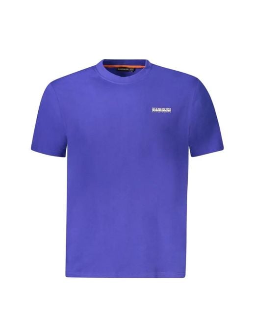 Napapijri Blue Sella T-Shirt for men