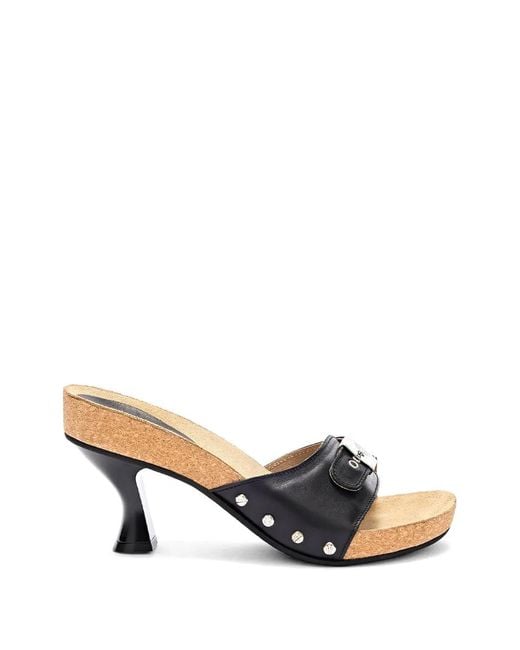 Scholl Black Stud-Embellished Pescura Sandals