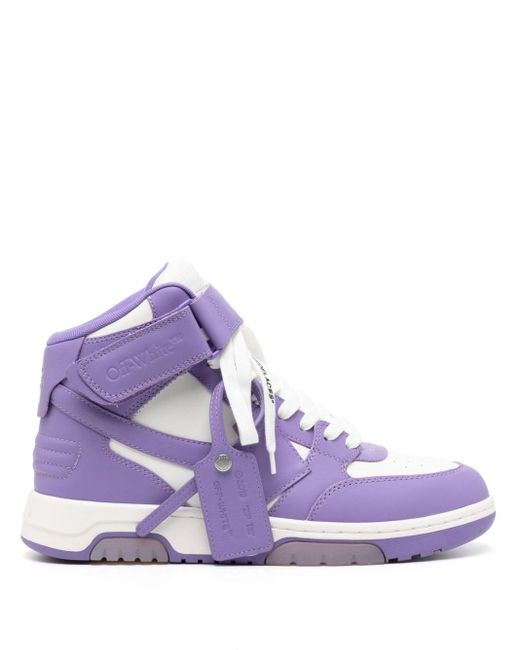 メンズ Off-White c/o Virgil Abloh Out Of Office スニーカー Purple