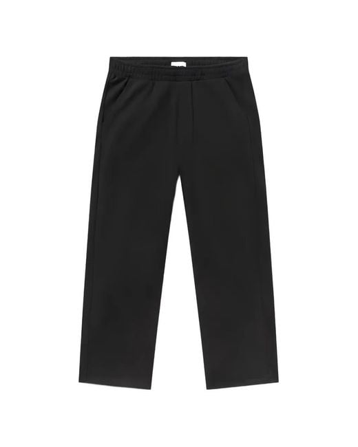 Citizens of Humanity Black Aris Rugby Drawstring Wide-Leg Track Pants