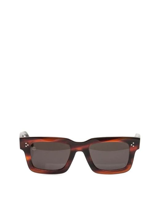 Ottomania Gray Stinger Square-Frame Sunglasses