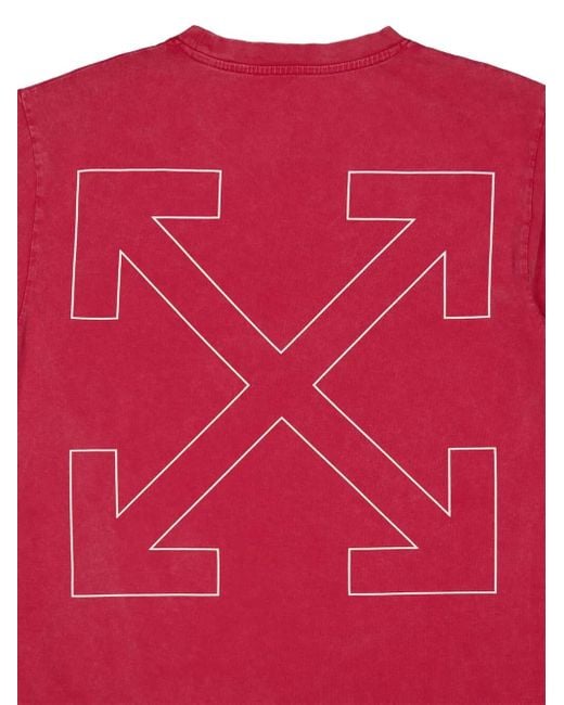Off-White c/o Virgil Abloh Pink T-Shirts And Polos for men