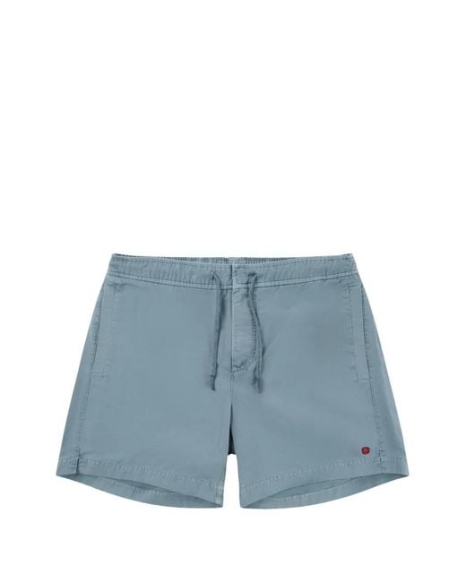 Amundsen Blue Reefrover Swim Shorts for men