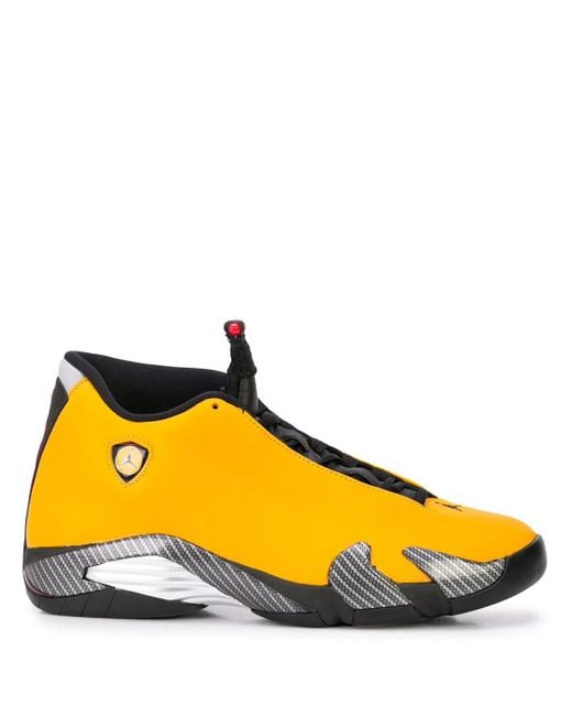 Nike Yellow Air 14 "University" Sneakers