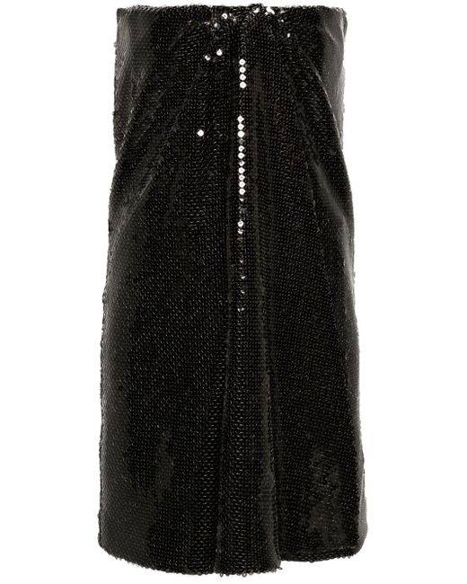 Vestido corto Mirai con lentejuelas 16Arlington de color Black