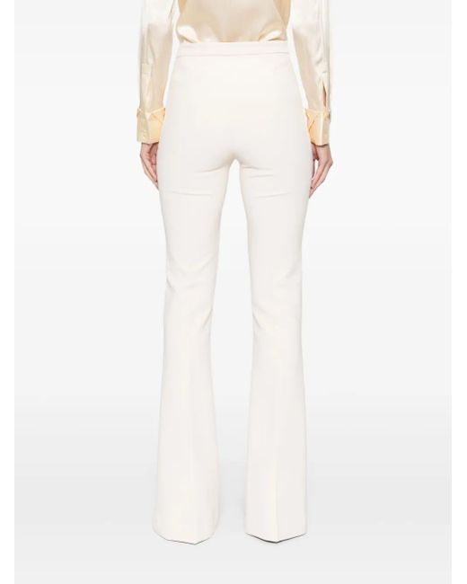 Elisabetta Franchi White Flared Pant