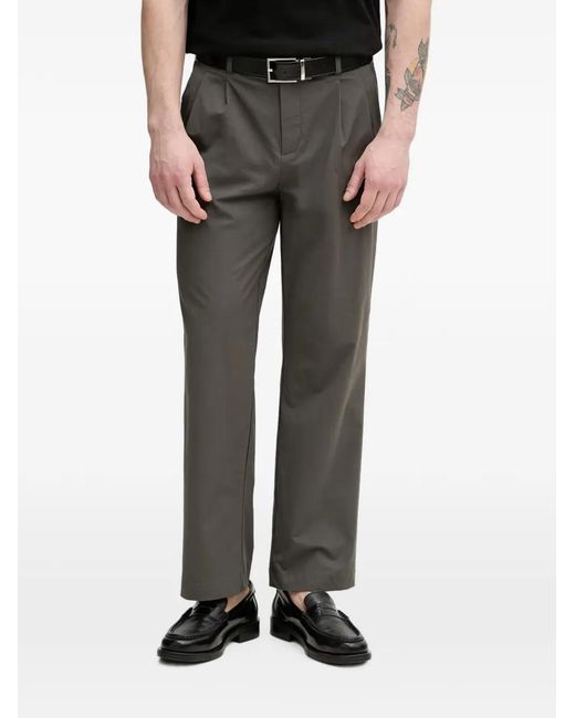Lindbergh Gray Single-Breasted Suit for men