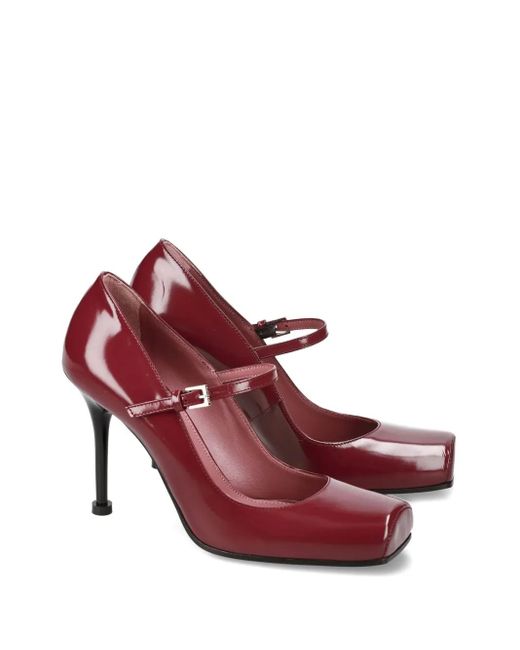 Premiata Pink Marilyn Square-Toe Pumps