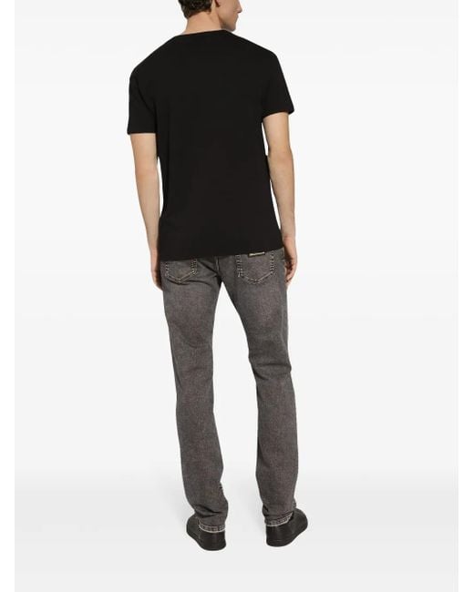 Dolce & Gabbana Black T-Shirt for men