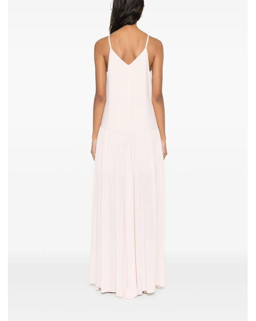 Forte_forte Pink Cady Maxi Dress