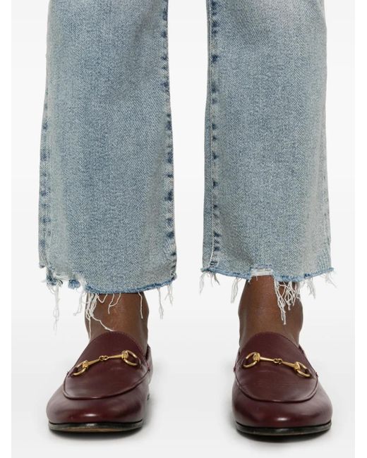 7 For All Mankind Blue Daisy Denim Cotton Jeans