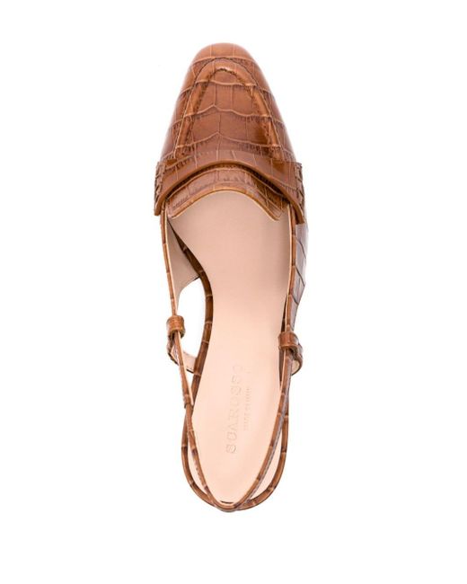 Zapatos Bianca con tacón de 60 mm Scarosso de color Brown