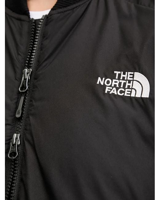The North Face Black Zip Bomber Jacket