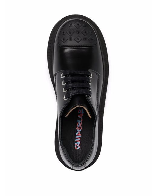 CAMPERLAB Black Eki Spike-Studded Leather Shoes