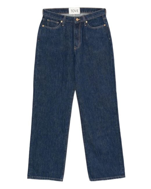 TOVE Blue Sade Straight Jeans
