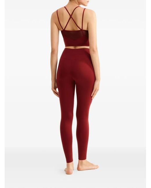 Eres Red Cooper Crop Top Bra