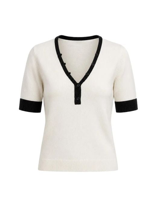 White + Warren White Short-Sleeves T-Shirt