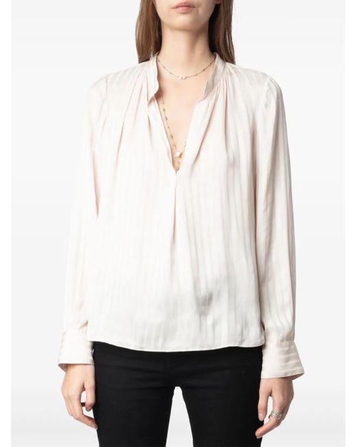 Zadig & Voltaire White Tink Blouse