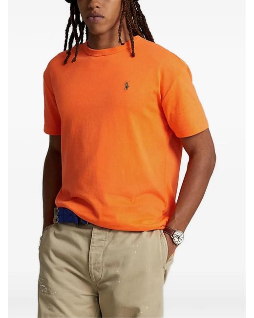Polo Ralph Lauren Orange Logo T-Shirt for men
