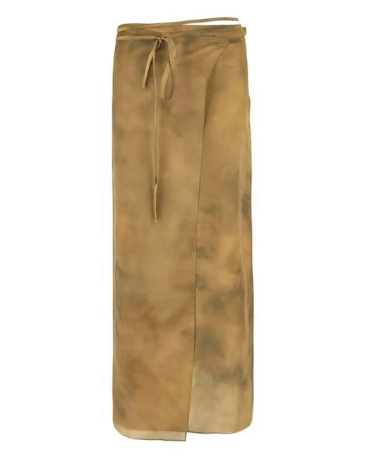 Sportmax シルク スカート Natural