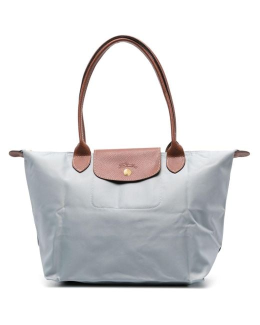 Longchamp Gray Medium Le Pliage Tote Bag