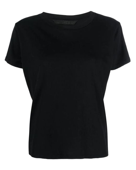 Mother Black Supima Cotton Short-Sleeve T-Shirt