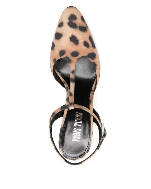 Paris Texas Metallic 105Mm Lavinia Pumps