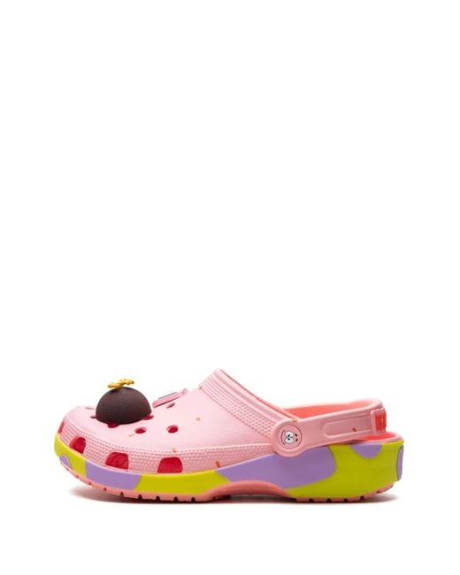 CROCSTM Pink X Spongebob Squarepants Classic Clogs